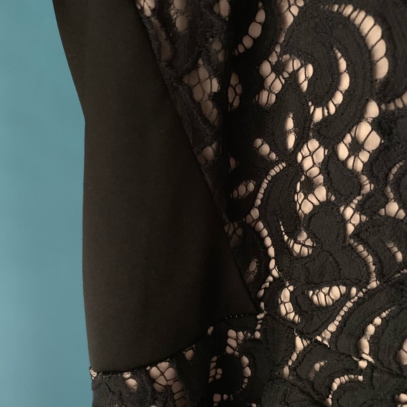 Mossimo Black Lace Skater Dress - Picture 4 of 5